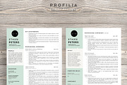 Word Resume & Cover letter Template, a Resume Template by Profilia Resume Boutique (Thumbnail 2 of 3)