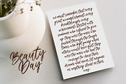 Sanikata - Texture Script Font, a Script Font by Dhabee (Thumbnail 8 of 15)
