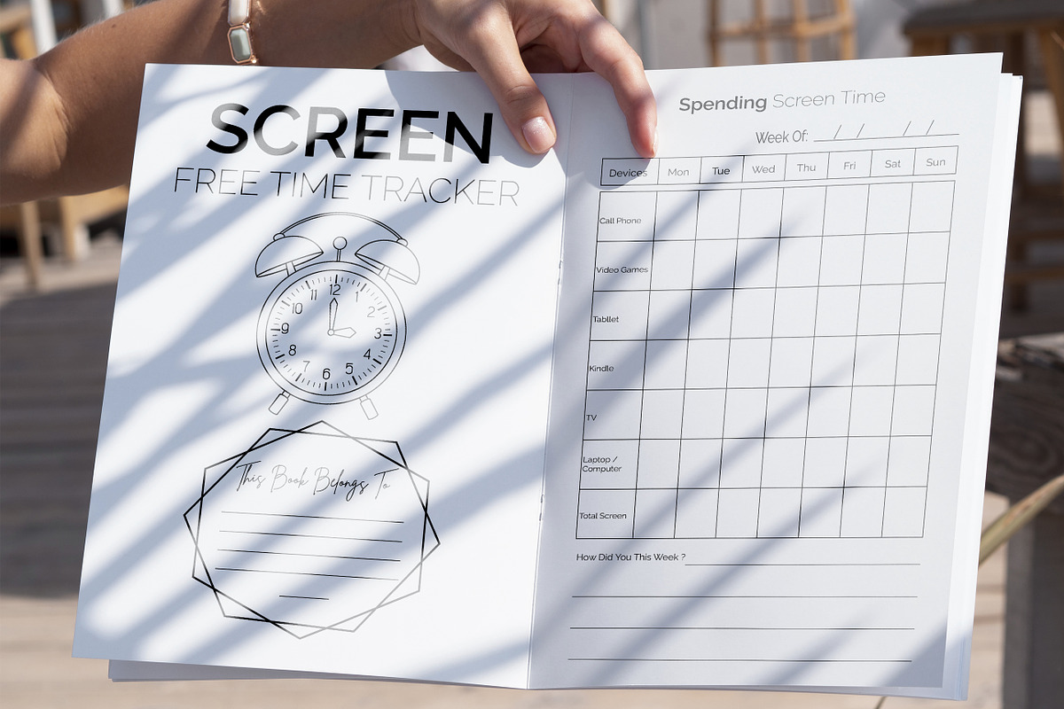 Screen-Free time Tracker, a Templates & Theme by Graphicsnext (Photo 3 of 4)