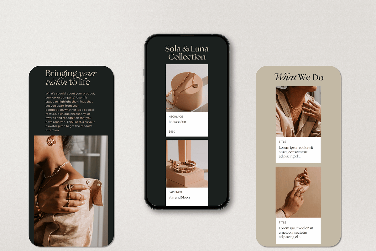 Canva Website Template, a Websites & App Template by Asha Glenn Design Studio (Photo 7 of 9)