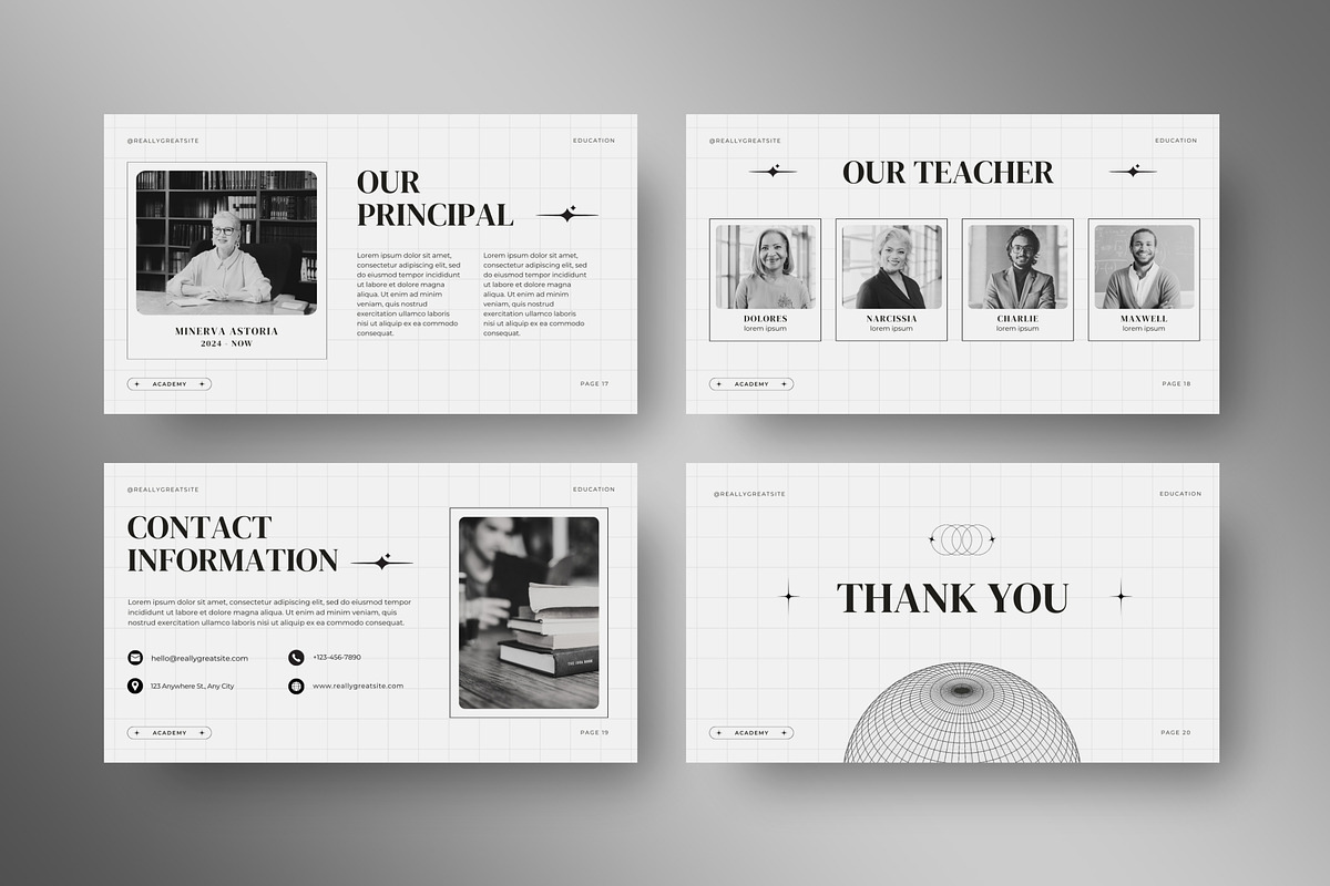 École - Education Presentation, a Presentation Template by FIBRINOSÄ (Photo 4 of 5)