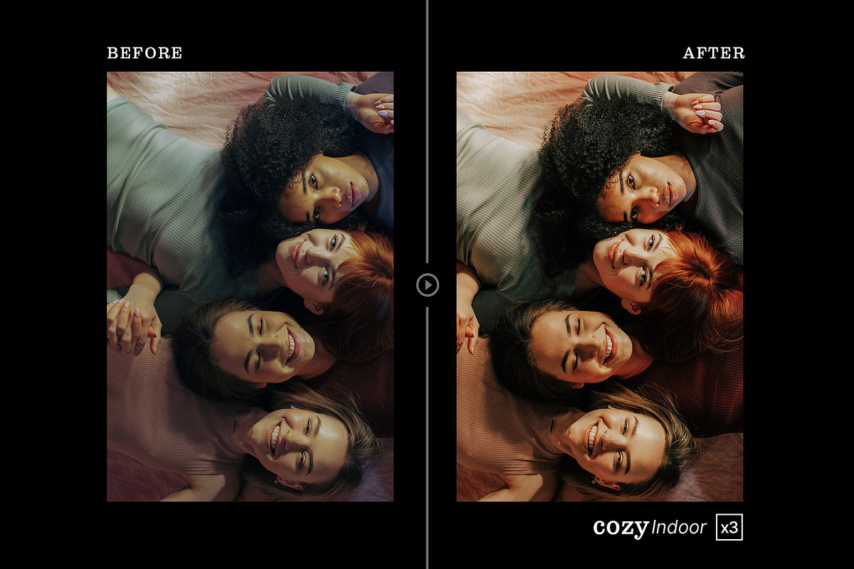 Cozy Indoor - Actions and Presets, a Preset Add-On by Hydrozi Presets (Photo 4 of 6)