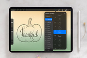 Thanksgiving Procreate Stamps, a Brush Add-On by Mari_Caliart (Thumbnail 3 of 8)