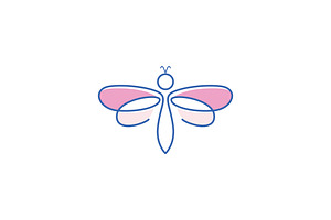 Butterfly logo, a Branding & Logo Template by Graphic_Maker_Bogura
