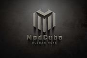 Mode Cube Letter M Logo, a Branding & Logo Template by Design_Planet (Thumbnail 4 of 5)
