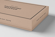 Slim Cardboard Packaging Mockup, a Packaging Mockup by Medialoot (Thumbnail 2 of 5)