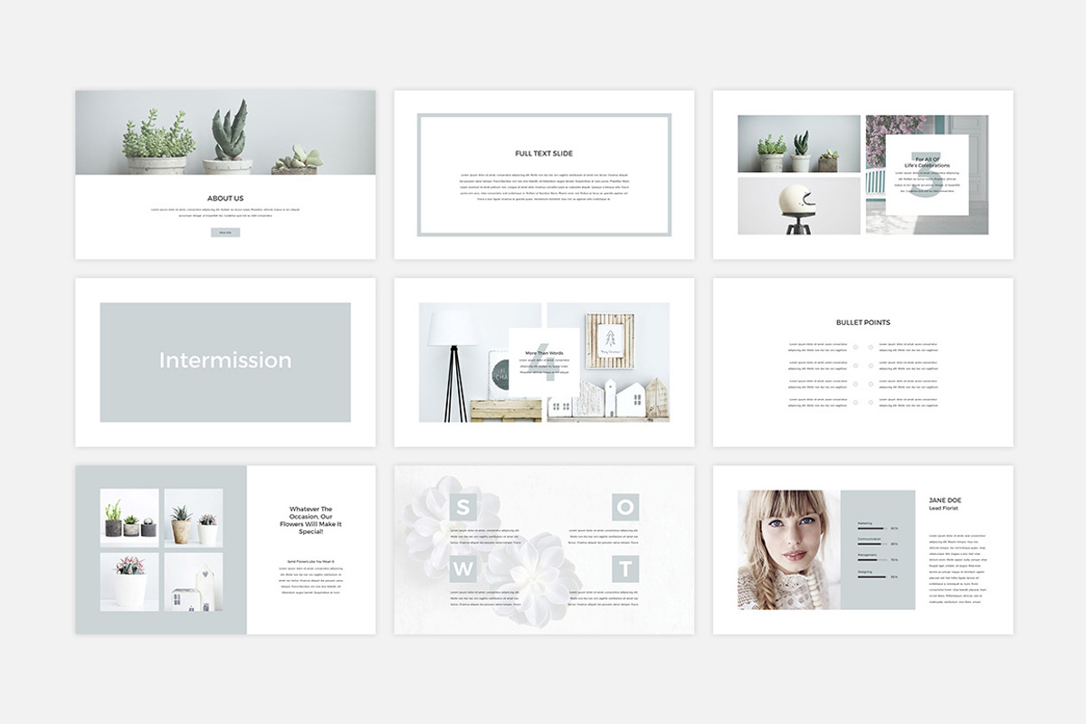 Rigel Presentation Template, a Presentation Template by SlideStation (Photo 4 of 11)