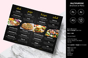 Multipurpose Brochure or Menu, a Brochure Template by Studio Nordic (Thumbnail 1 of 3)