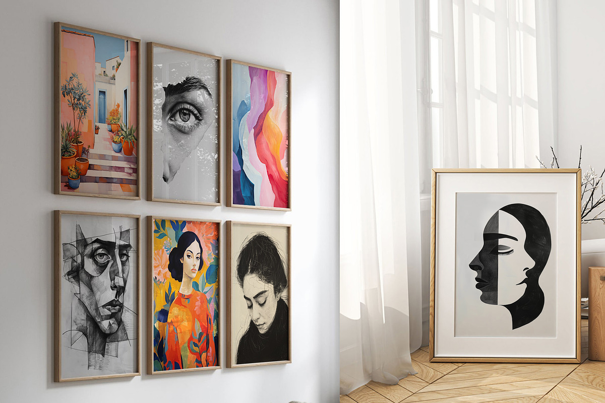 Romantic ART Gallery, a Wallpaper Graphic by O m N i  Studio (Photo 12 of 15)