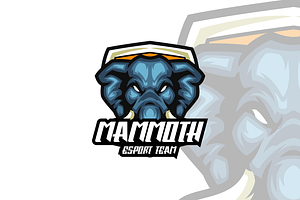 Mammoth Esport Logo Design., a Branding & Logo Template by VectorCraft