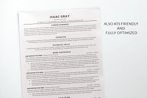 Resume Templates ATS Simple Design