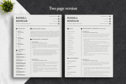 Neat Modern CV Template Pack | Canva, a Resume Template by Lux Resume (Thumbnail 2 of 9)