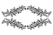 Floral Frame Ornament Vector Bundle, an Illustration by Designs_River (Thumbnail 43 of 51)