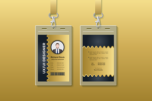 Professional ID Card Template