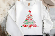 Joy Love Hope Peace Believe Christma, an Illustration by Black Bird Studio (Thumbnail 2 of 4)