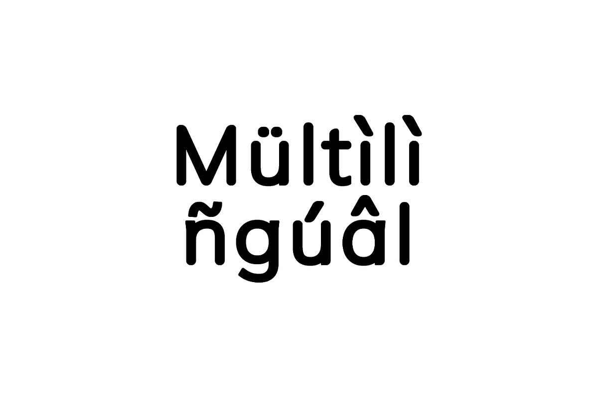 Dotuda Rounded Display Font, a Sans Serif Font by Maulana Creative (Photo 6 of 8)