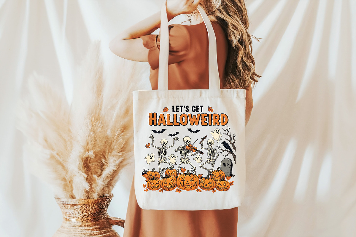 Let’s Get Halloweird Png,Halloween S, an Illustration by DreamCafeArt (Photo 2 of 7)
