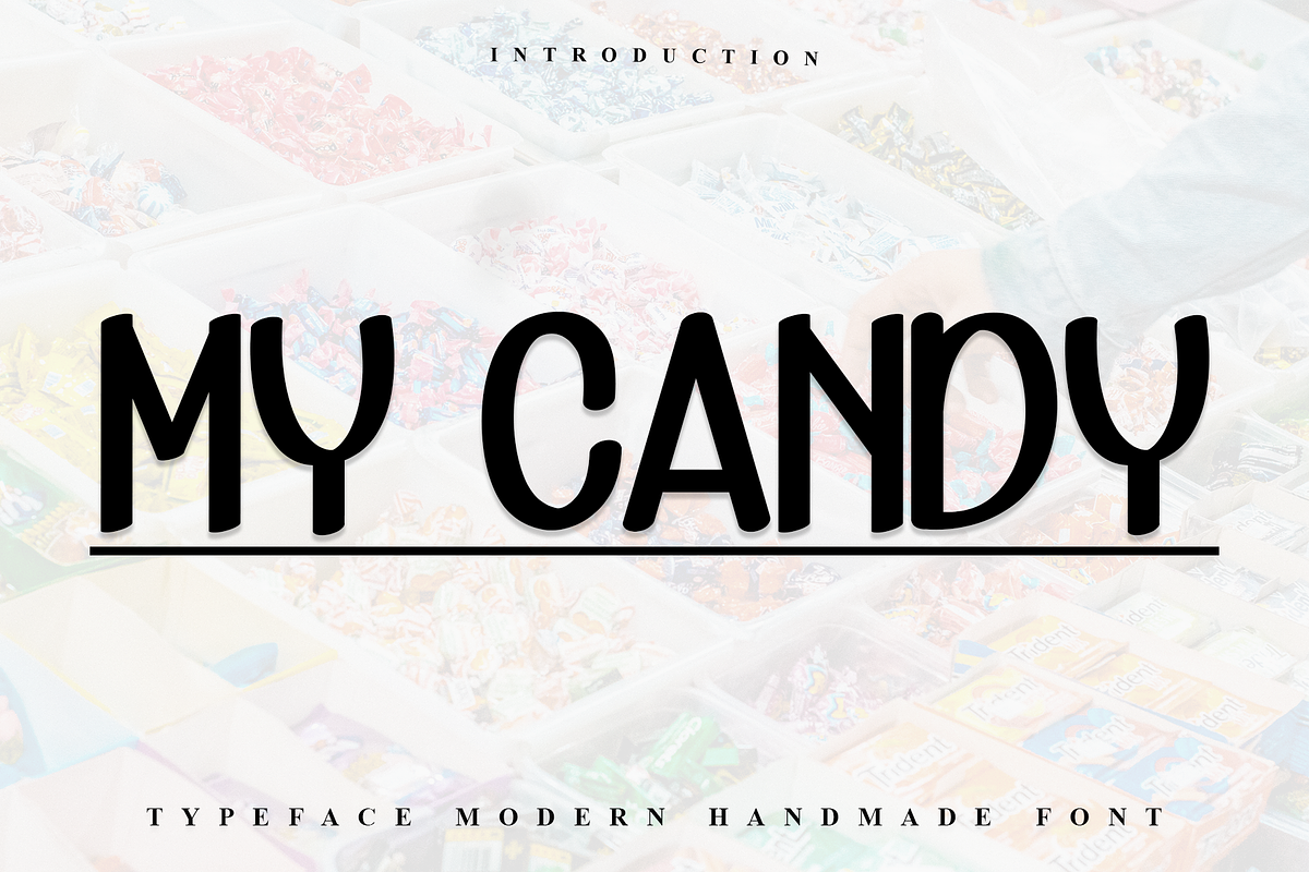My Candy, a Sans Serif Font by InermediaSTUDIO (Photo 3 of 7)