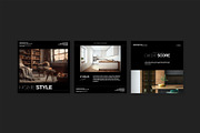 Real Estate Instagram Post Templates, a Social Media Template by Prapti Design (Thumbnail 5 of 10)