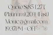 Ultra Monic | Serif Display, a Serif Font by Taboja Studio (Thumbnail 10 of 10)
