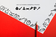 New Year Icons - Dingbat Font, a Symbol Font by WADLEN (Thumbnail 7 of 7)