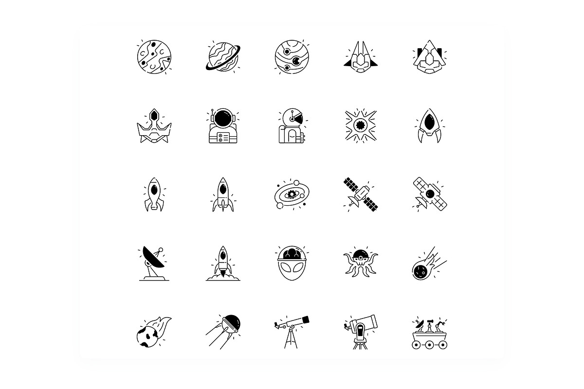 Space Icons, an Icon by iconfield (Photo 4 of 5)