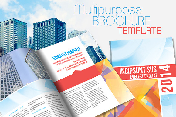 InDesign Brochure Template v2, a Brochure Template by Templatepickup