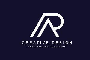 Minimal Letter AP PA Logo Design