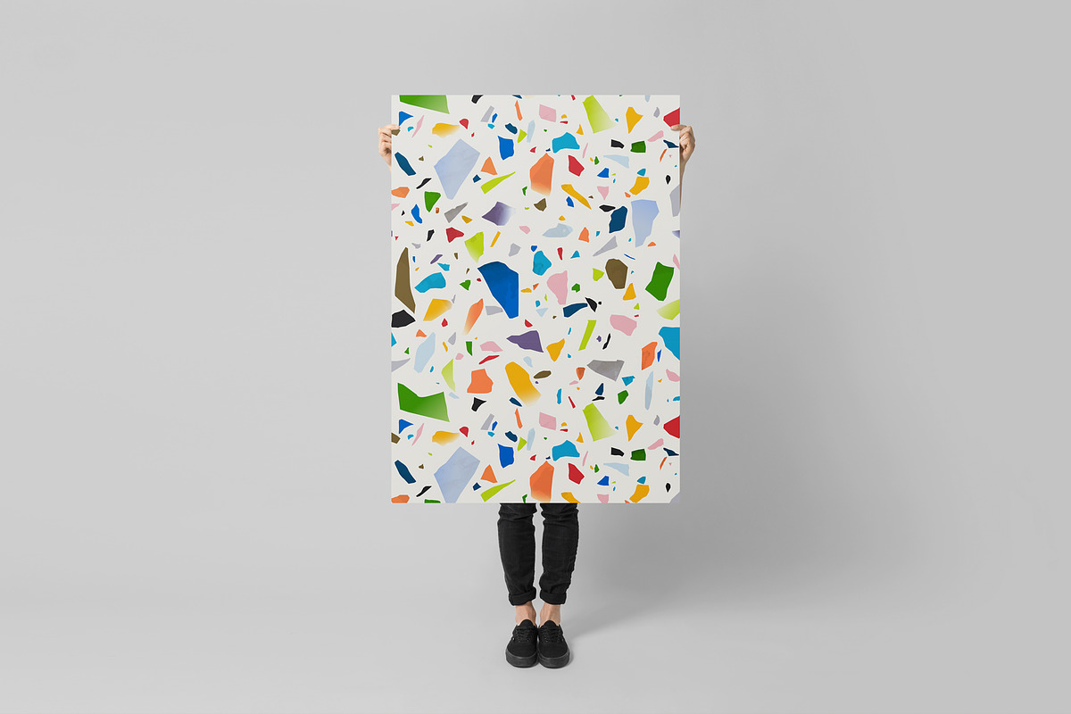10 Realistic Terrazzo Patterns, a Pattern Graphic by Dedraw Studio (Photo 17 of 17)