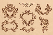 Ornament elements for decorate, a Decorative Illustration by Samira (Thumbnail 2 of 5)