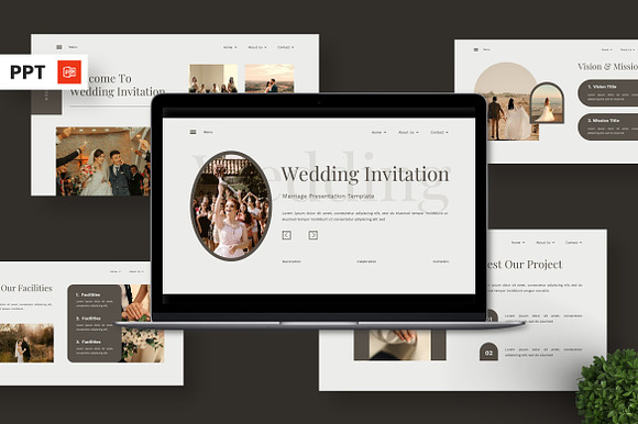 Wedding Invitation - Marriage PPT preview 7