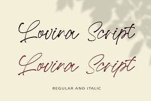 Lovina Script