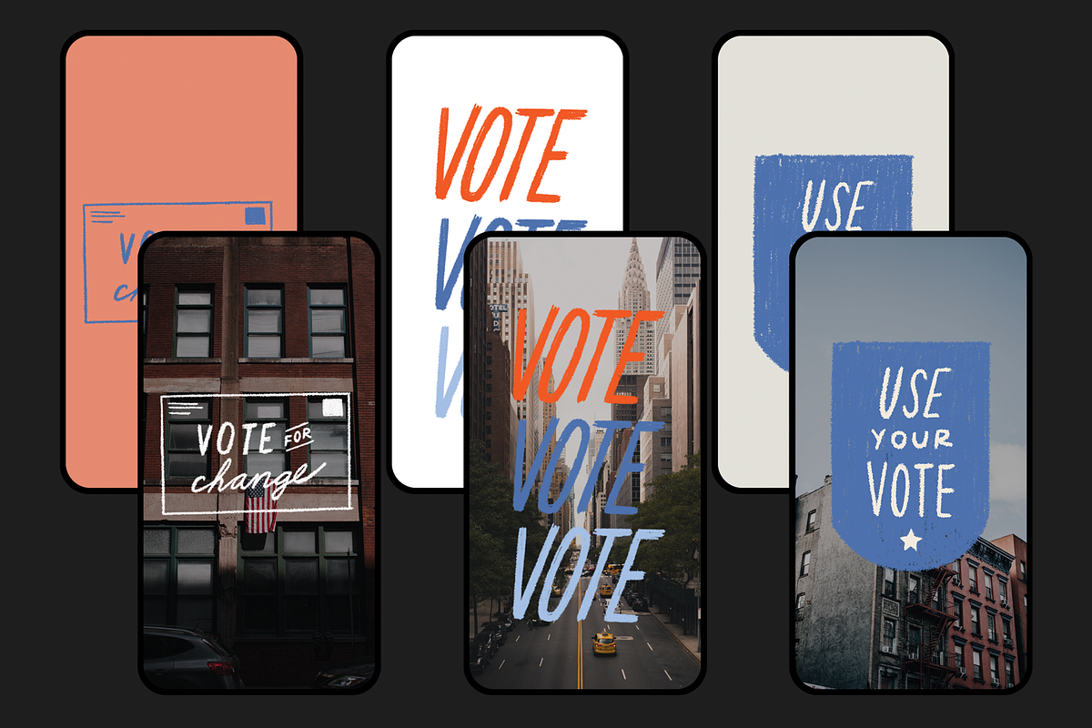 Voting Graphics, an Illustration by Mere Hunter (Photo 2 of 5)