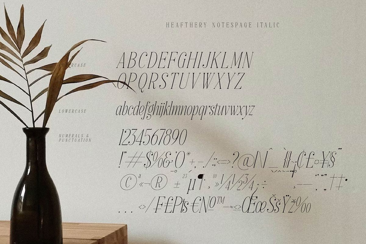Heafthery Notespage Serif Font, a Serif Font by Storytype Studio (Photo 14 of 15)