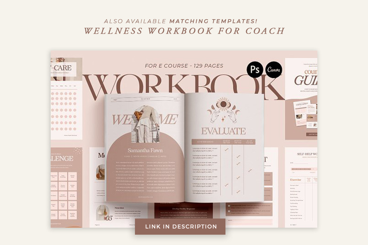 Wellness Instagram Creator CANVA PS, a Social Media Template by Eviory (Photo 44 of 48)