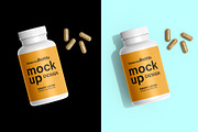 Supplement Bottle Mockup Bundle, a Packaging Mockup by pixelmock (Thumbnail 13 of 35)