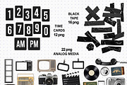 Nostalgic Analog Scrapbook Collage, an Object Graphic by DreamoraArt (Thumbnail 4 of 10)