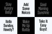 Hagia Pro Modern Vintage Logo Font, a Sans Serif Font by Andika Fez (Thumbnail 4 of 8)