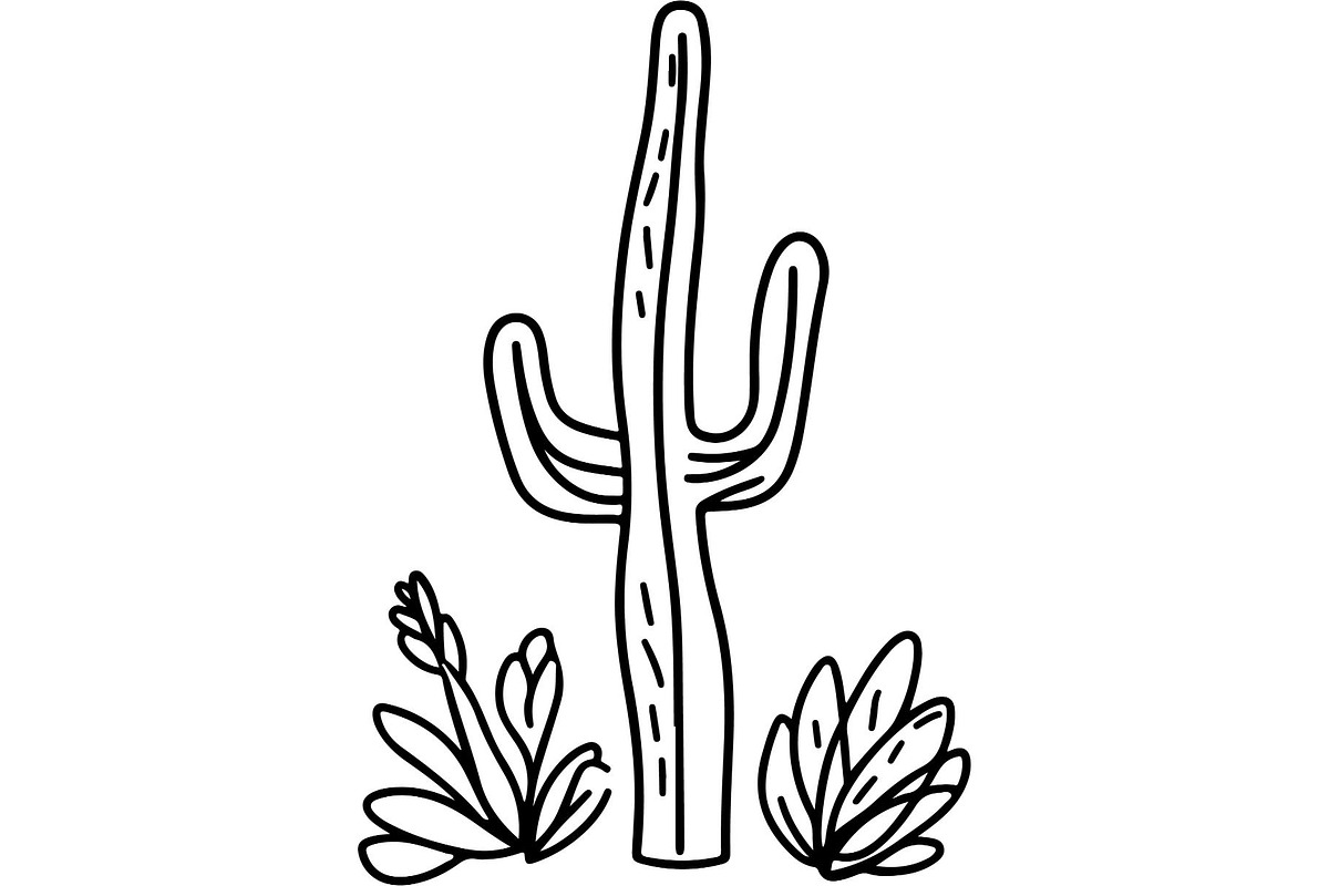 Desert Cactus SVG Bundle, an Object Graphic by Designer_Momina (Photo 2 of 16)