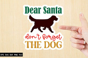 Christmas Dog Sticker Bundle, a Graphic by crative8112 (Thumbnail 7 of 12)
