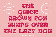 Pinx Niera, a Sans Serif Font by Sitintahitam (Thumbnail 7 of 10)