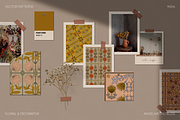 ArtDeco Floral Patterns, a Pattern Graphic by angelainthefields (Thumbnail 4 of 13)