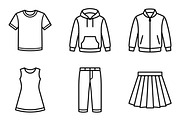 40 Vector Baby Kids Outline Icons, an Outline Icon by adenpinkstore (Thumbnail 4 of 11)