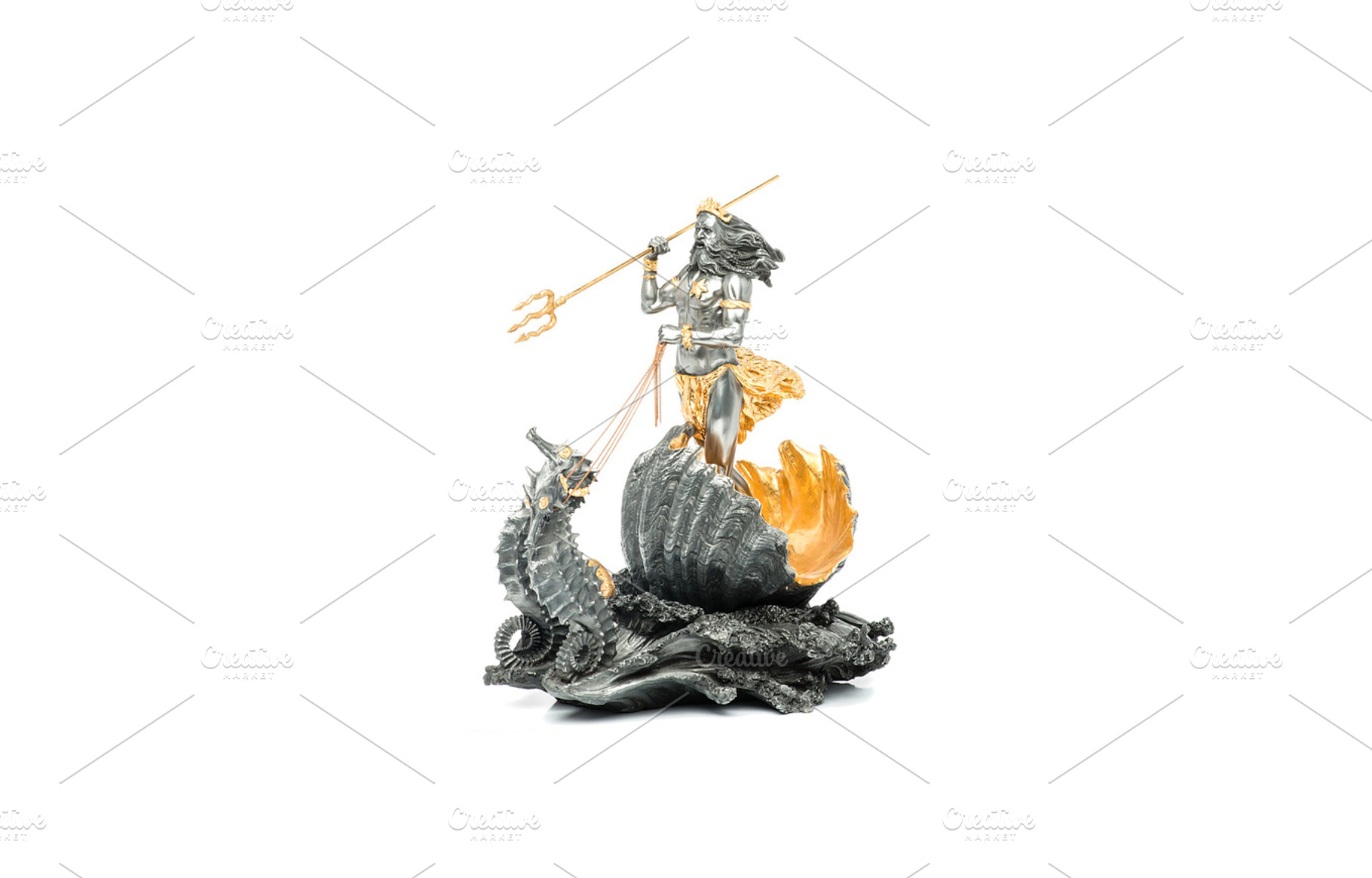 Poseidon God of seas, an Arts & Entertainment Photo by Sisika