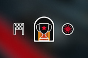 26 Car Racing Badges & Stickers, an Object Graphic by Parisa-Artstudio (Thumbnail 3 of 4)