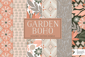 GARDEN BOHO PATTERN BUNDLE DH