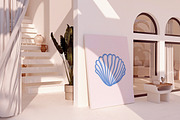 Seashells Clip Art & Patterns, an Object Graphic by Leila Divine (Thumbnail 3 of 13)