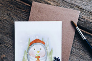 Woodland Animal Christmas Collection, an Animal Illustration by artemyst (Thumbnail 4 of 4)