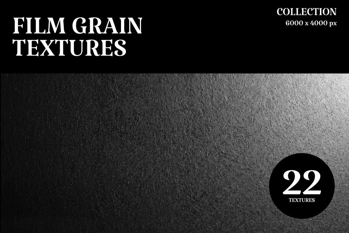 Film Grain Textures — 22 JPG Backgrounds