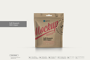 Six Doy-Pack Mockup 40% OFF!